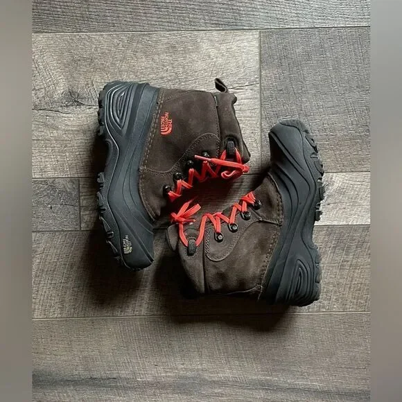Like New! The North Face, Youth, Chilkat Lace II, Insulated Boots. Size 3.